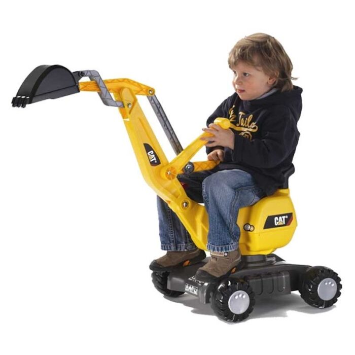 Rolly Toys RollyDigger CAT - Koparka Jeździk obrotowa Żółta - obrazek 3