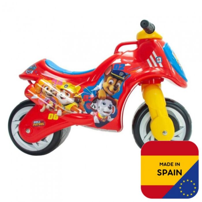 INJUSA Psi Patrol Jeździk Motor Rowerek Biegowy - obrazek 3