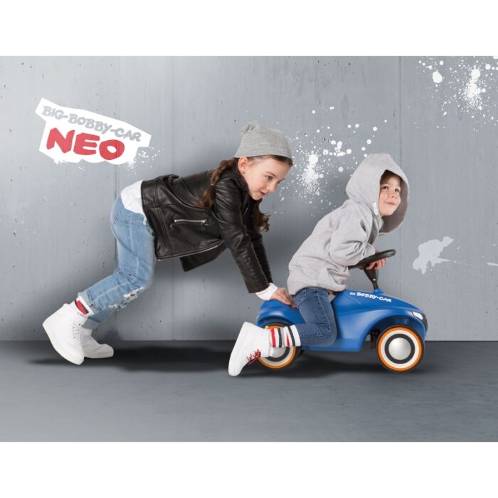 BIG Niebieski jeździk Bobby Car Neo Blue - obrazek 2