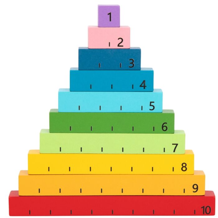 Tooky Toy Drewniana Tablica Matematyczna Nauka Liczenia Liczydło - obrazek 7