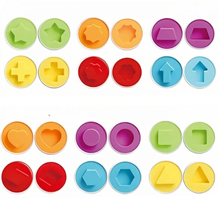 WOOPIE Edukacyjna Kurka Montessori Sorter Nauka Kształtów - obrazek 13