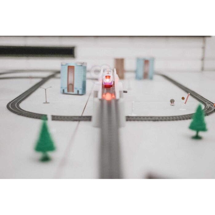 WOOPIE Kolejka Elektryczna Ogromny 914 cm Tor Most Tunel 86 el. - obrazek 3
